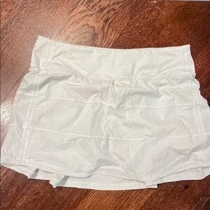 Lululemon White Athletic Skort Size 6